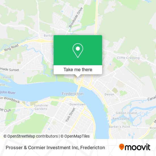 Prosser & Cormier Investment Inc map