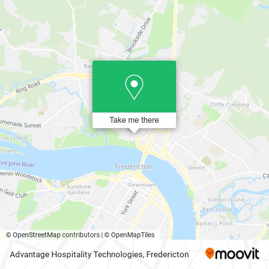 Advantage Hospitality Technologies map