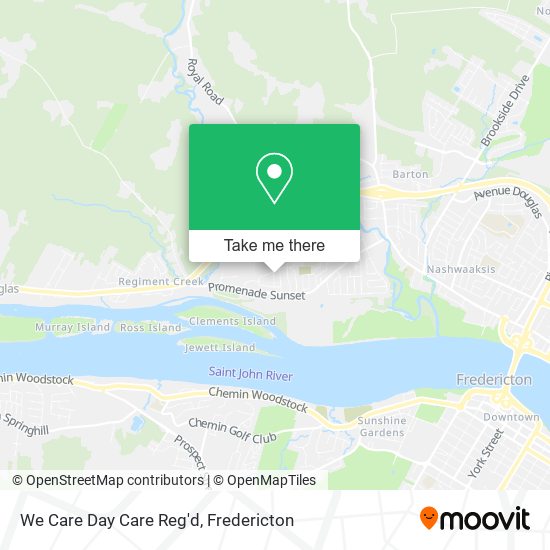 We Care Day Care Reg'd map