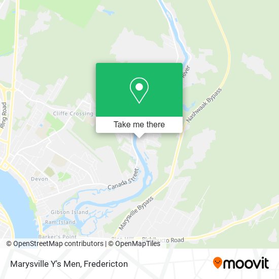 Marysville Y's Men map
