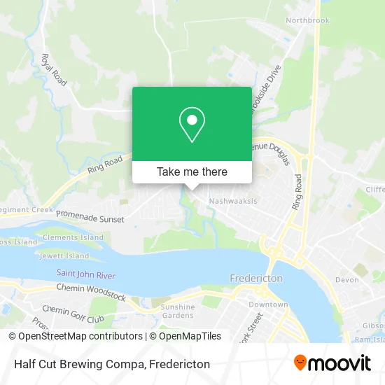 Half Cut Brewing Compa map