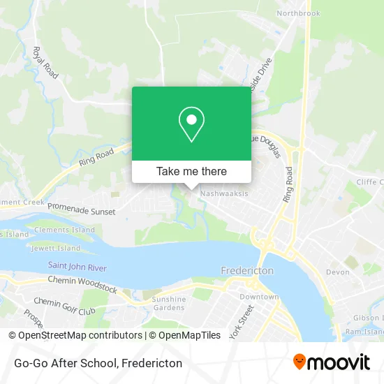 Go-Go After School map