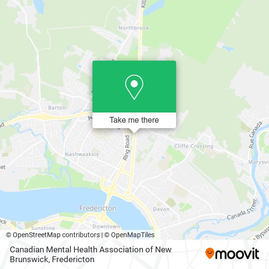 Canadian Mental Health Association of New Brunswick plan