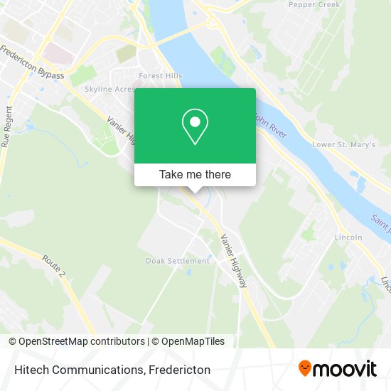 Hitech Communications map