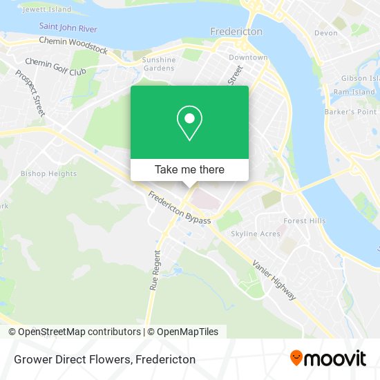 Grower Direct Flowers map