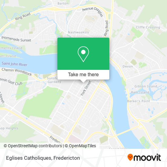 Eglises Catholiques map