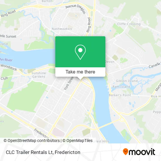 CLC Trailer Rentals Lt map