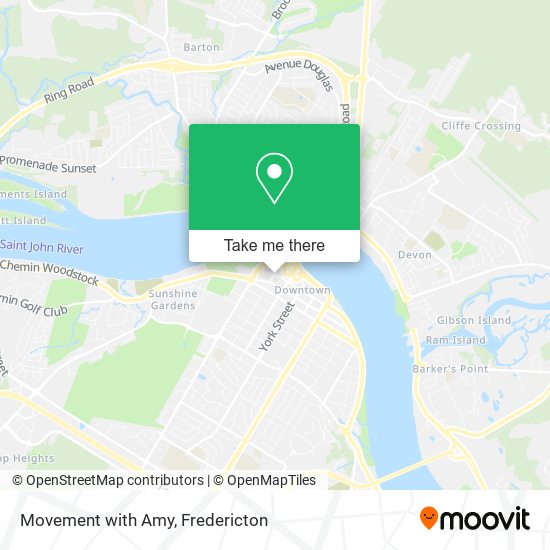 Movement with Amy map