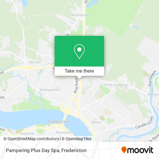 Pampering Plus Day Spa map