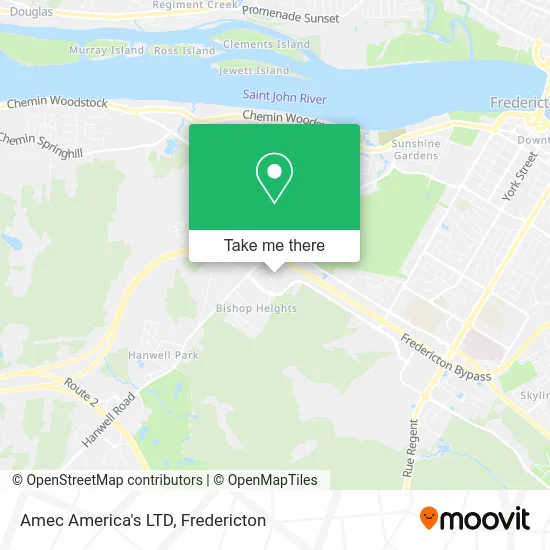 Amec America's LTD map