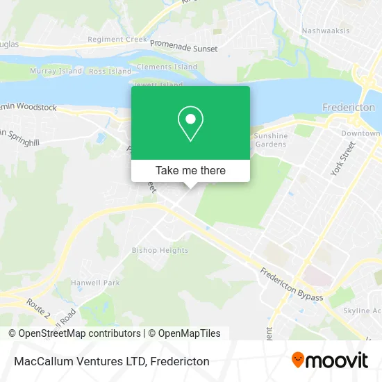 MacCallum Ventures LTD map