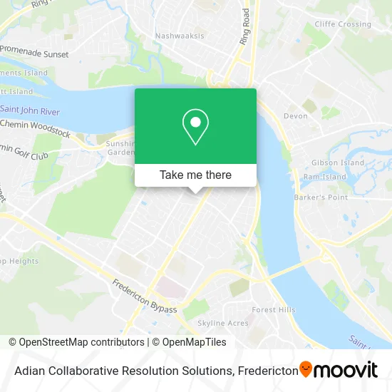 Adian Collaborative Resolution Solutions map