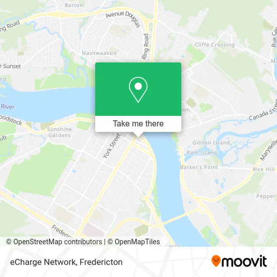eCharge Network map