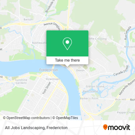 All Jobs Landscaping map