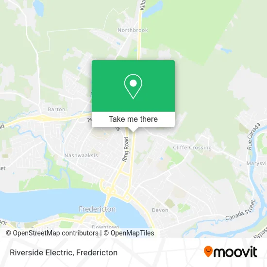 Riverside Electric map