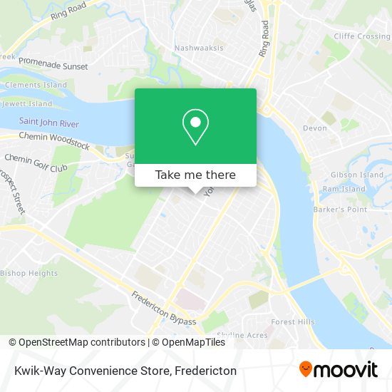 Kwik-Way Convenience Store map