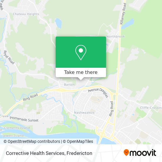 Corrective Health Services map