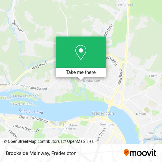 Brookside Mainway map