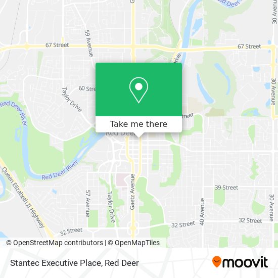 Stantec Executive Place map