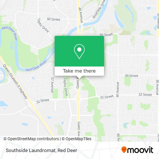 Southside Laundromat map