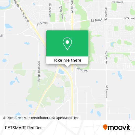 PETSMART map