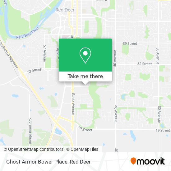 Ghost Armor Bower Place map