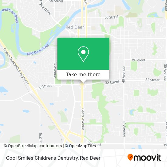 Cool Smiles Childrens Dentistry map