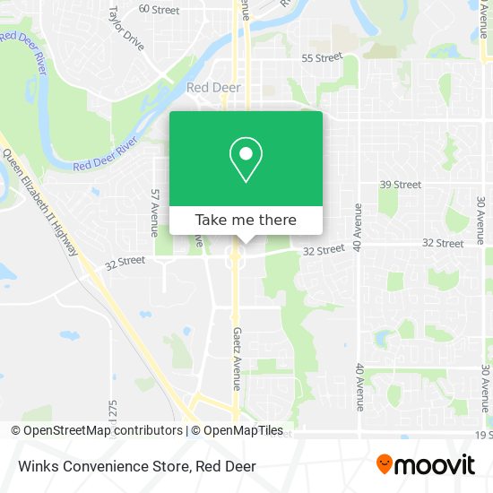 Winks Convenience Store map