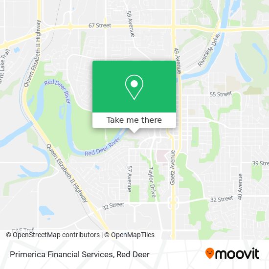 Primerica Financial Services map