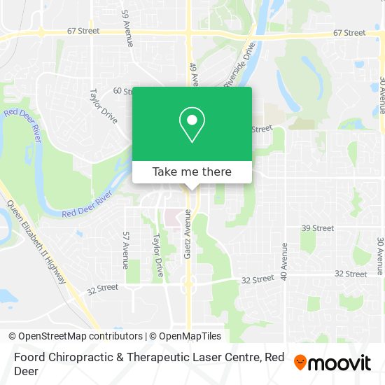 Foord Chiropractic & Therapeutic Laser Centre map