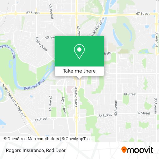 Rogers Insurance map