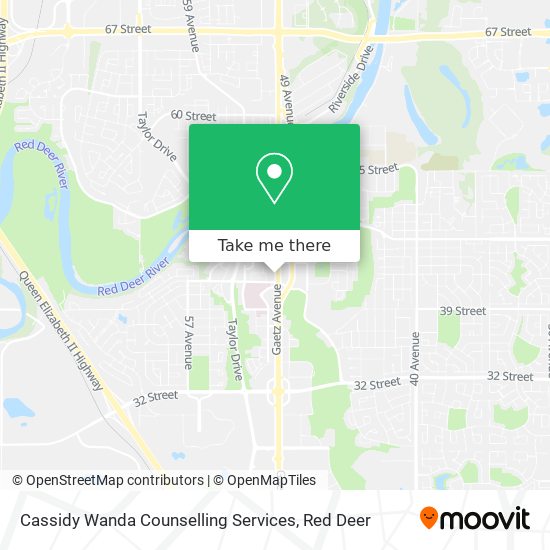 Cassidy Wanda Counselling Services map