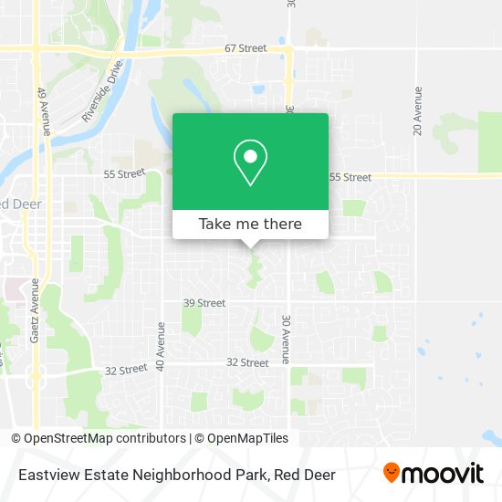 Eastview Estate Neighborhood Park map