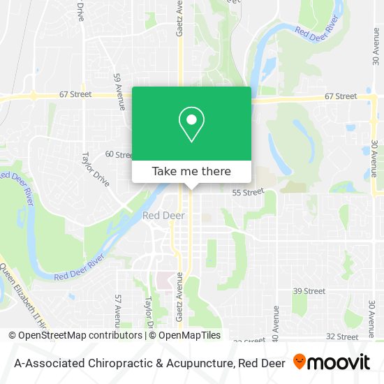 A-Associated Chiropractic & Acupuncture map