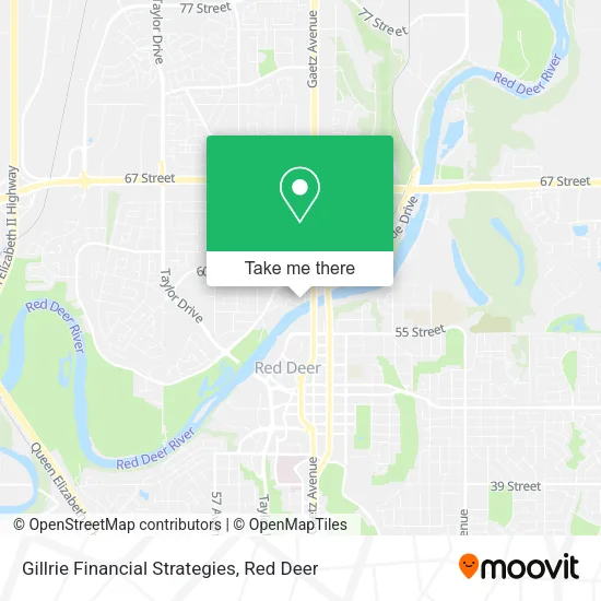 Gillrie Financial Strategies map