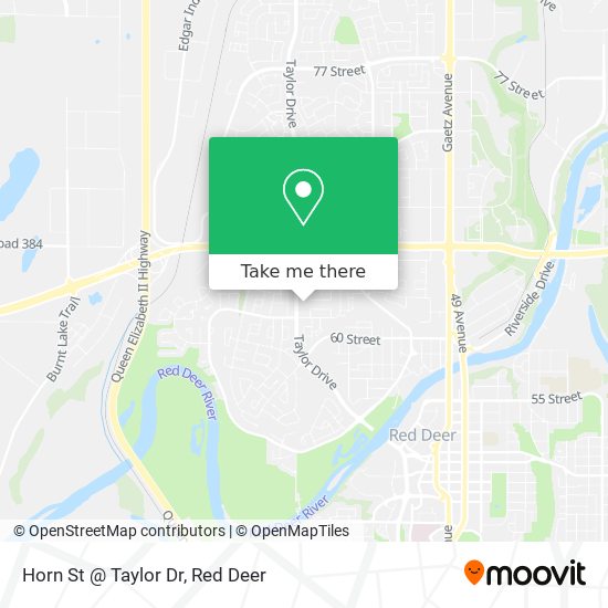 Horn St @ Taylor Dr map