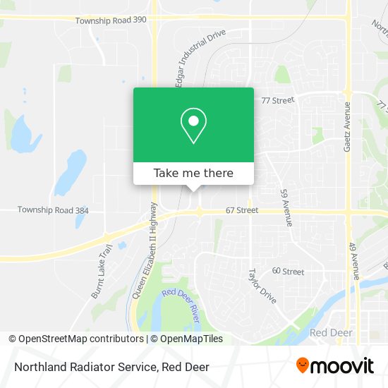 Northland Radiator Service map