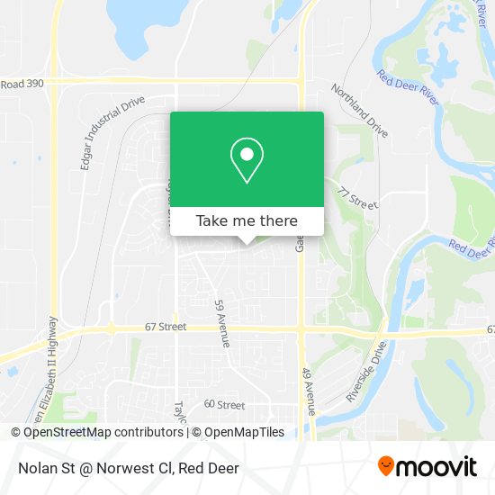 Nolan St @ Norwest Cl map