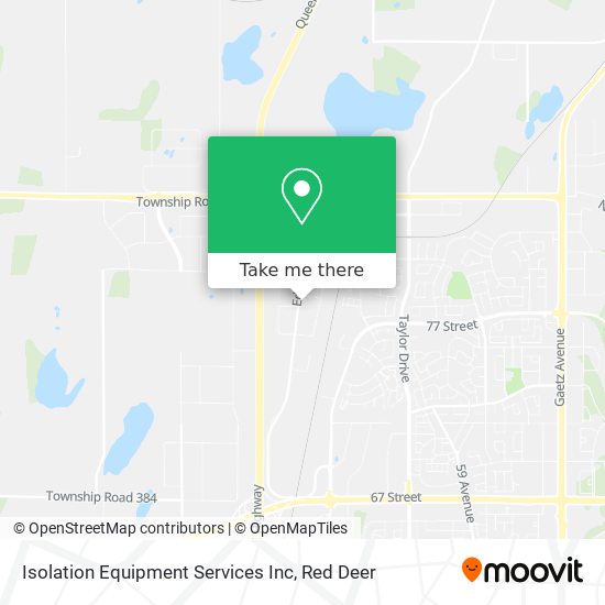 Isolation Equipment Services Inc map
