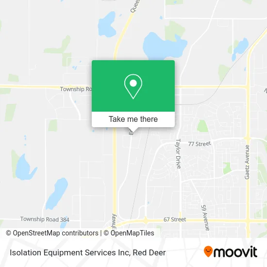 Isolation Equipment Services Inc map