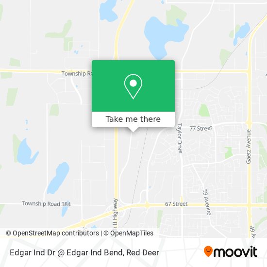 Edgar Ind Dr @ Edgar Ind Bend plan