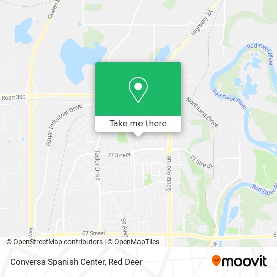Conversa Spanish Center map