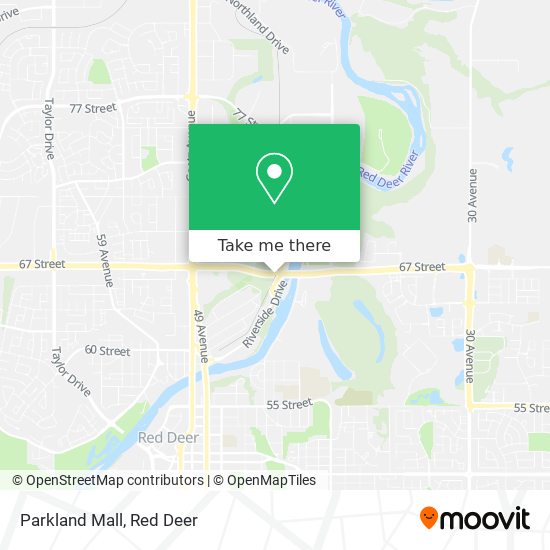 Parkland Mall map