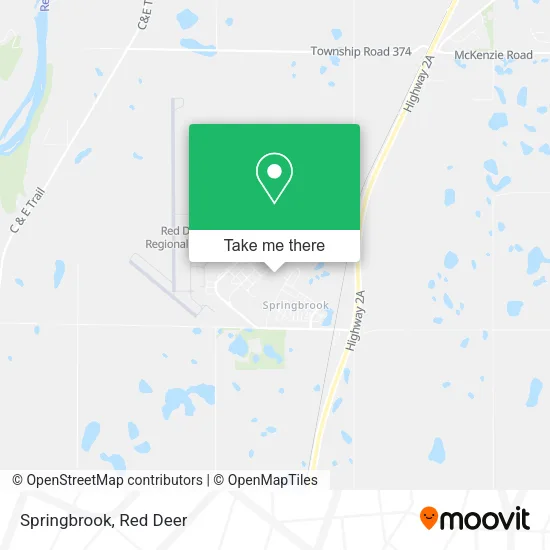 Springbrook map