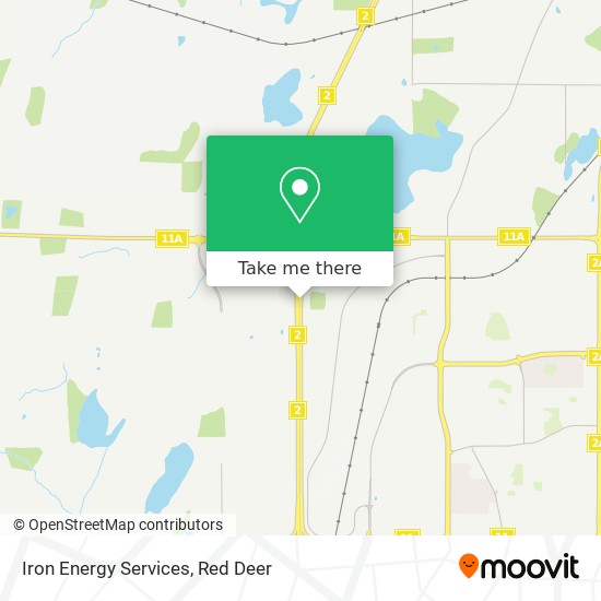 Iron Energy Services map