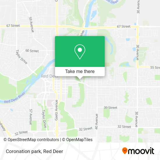 Coronation park map