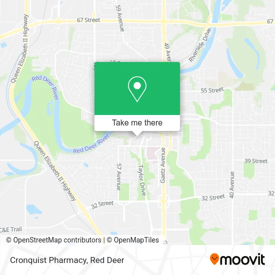 Cronquist Pharmacy map