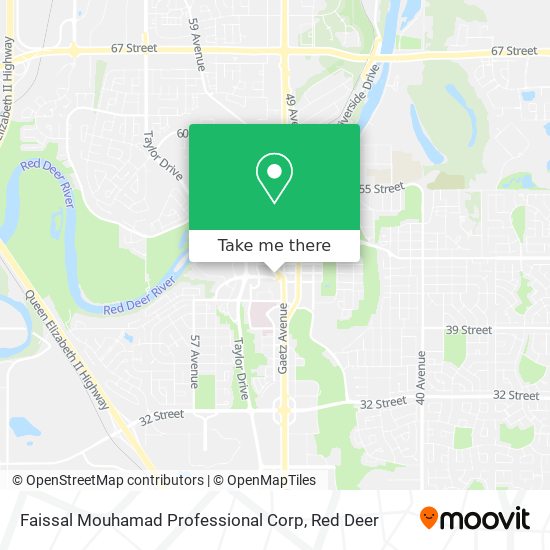 Faissal Mouhamad Professional Corp map