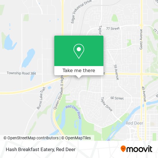 Hash Breakfast Eatery map