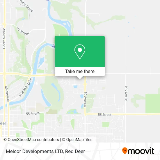 Melcor Developments LTD map